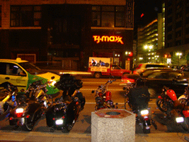 Motorcycles on Meridian